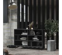 Berkfield Home Sideboard High Gloss Grey 103.5x35x70 cm Engineered Wood Berkfield Home Grey 103.5x35x70 cm