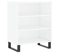 Berkfield Home Sideboard High Gloss White 57x35x70 cm Engineered Wood | Size: 57 x 35 x 70 cm Berkfield Home White 57 x 35 x 70 cm