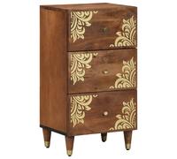 Berkfield Home Sideboard Honey brown Solid Wood 40 x 33 x 75 cm Sideboard Berkfield Home Brown 40 x 33 x 75 cm