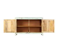 Berkfield Home Sideboard Light Blue 110x35x70 cm Solid Mango Wood | Size: 110 x 35 x 70 cm Berkfield Home Light Blue 110 x 35 x 70 cm