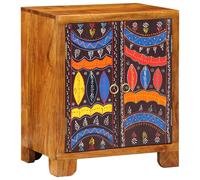 Berkfield Home Sideboard Multicolour 50x35x60 Solid Wood Acacia Berkfield Home Multicolor