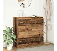 Berkfield Home Sideboard Old Wood 100x35x99 cm Engineered Wood in Brown | Size: 100 x 35 x 99 cm Berkfield Home Brown 100 x 35 x 99 cm