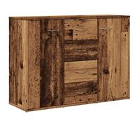 Berkfield Home Sideboard Old Wood 88x30x64 cm Engineered Wood in Brown | Size: 88 x 30 x 64 cm Berkfield Home Brown 88 x 30 x 64 cm