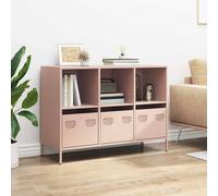 Berkfield Home Sideboard Pink 101.5x39x73.5 cm Cold-rolled Steel Berkfield Home Pink 101.5x39x73.5 cm