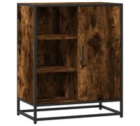 Berkfield Home Sideboard Smoked Oak 62x35x76 cm Engineered Wood in Brown | Size: 62 x 35 x 76 cm Berkfield Home Brown 62 x 35 x 76 cm