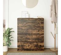 Berkfield Home Sideboard Smoked Oak 80x35x99 cm Engineered Wood in Brown | Size: 80 x 35 x 99 cm Berkfield Home Brown 80 x 35 x 99 cm