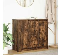 Berkfield Home Sideboard Smoked Oak 85x34x76 cm Engineered Wood in Brown | Size: 85 x 34 x 76 cm Berkfield Home Brown 85 x 34 x 76 cm