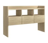 Berkfield Home Sideboard Sonoma Oak 105x30x70 cm Engineered Wood in Brown | Size: 105 x 30 x 70 cm Berkfield Home Brown 105 x 30 x 70 cm