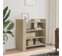 Berkfield Home Sideboard Sonoma Oak 73.5x35x75 cm Engineered Wood in Brown Berkfield Home Brown 73.5x35x75 cm