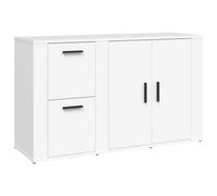 Berkfield Home Sideboard White 100x33x59.5 cm Engineered Wood Berkfield Home White 100x33x59.5 cm