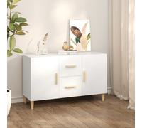 Berkfield Home Sideboard White 100x36x60 cm Engineered Wood | Size: 100 x 36 x 60 cm Berkfield Home White 100 x 36 x 60 cm