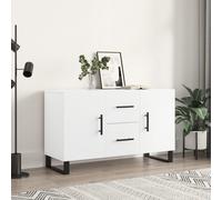 Berkfield Home Sideboard White 100x36x60 cm Engineered Wood | Size: 100 x 36 x 60 cm Berkfield Home White 100 x 36 x 60 cm