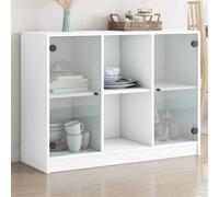 Berkfield Home Sideboard White 102x37x75.5 cm Engineered Wood Berkfield Home White 102x37x75.5 cm