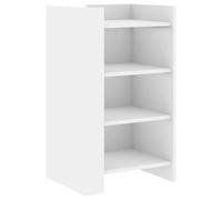 Berkfield Home Sideboard White 45x35x75 cm Engineered Wood | Size: 45 x 35 x 75 cm Berkfield Home White 45 x 35 x 75 cm