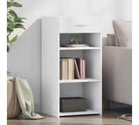 Berkfield Home Sideboard White 45x42.5x93 cm Engineered Wood Berkfield Home White 45x42.5x93 cm