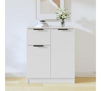 Berkfield Home Sideboard White 60x30x70 cm Engineered Wood | Size: 60 x 30 x 70 cm Berkfield Home White 60 x 30 x 70 cm