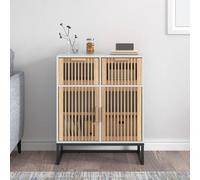 Berkfield Home Sideboard White 60x30x75 cm Engineered Wood | Size: 60 x 30 x 75 cm Berkfield Home White 60 x 30 x 75 cm