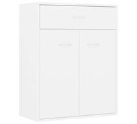 Berkfield Home Sideboard White 60x30x75 cm Engineered Wood | Size: 60 x 30 x 75 cm Berkfield Home White 60 x 30 x 75 cm