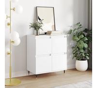 Berkfield Home Sideboard White 60x35x70 cm Engineered Wood | Size: 60 x 35 x 70 cm Berkfield Home White 60 x 35 x 70 cm