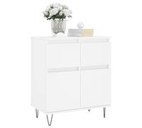 Berkfield Home Sideboard White 60x35x70 cm Engineered Wood | Size: 60 x 35 x 70 cm Berkfield Home White 60 x 35 x 70 cm