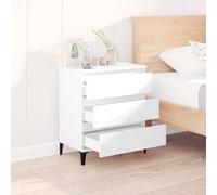 Berkfield Home Sideboard White 60x35x70 cm Engineered Wood | Size: 60 x 35 x 70 cm Berkfield Home White 60 x 35 x 70 cm