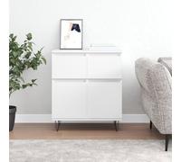 Berkfield Home Sideboard White 60x35x70 cm Engineered Wood | Size: 60 x 35 x 70 cm Berkfield Home White 60 x 35 x 70 cm