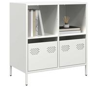 Berkfield Home Sideboard White 68x39x73.5 cm Cold-rolled Steel Berkfield Home White 68x39x73.5 cm