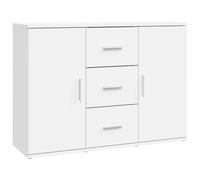 Berkfield Home Sideboard White 91x29.5x65 cm Engineered Wood Berkfield Home White 91x29.5x65 cm