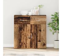 Berkfield Home Sideboard with Drawer with Shelf with Storage with Door Old wood Engineered wood in Brown Berkfield Home Brown