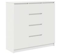 Berkfield Home Sideboard with Drawers White 100.5x35x98.5 cm Engineered Wood Berkfield Home White 100.5x35x98.5 cm
