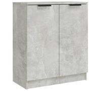 Berkfield Home Sideboards 2 pcs Concrete Grey 60x30x70 cm Engineered Wood | Size: 60 x 30 x 70 cm Berkfield Home Grey 60 x 30 x 70 cm