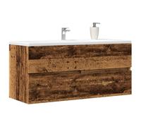 Berkfield Home Sink Cabinet Old Wood 100x38.5x45 cm Engineered Wood in Brown Berkfield Home Brown 100x38.5x45 cm