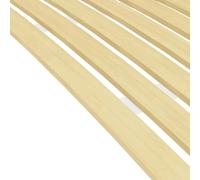 Berkfield Home Slatted Bed Base with 17 Slats 70x200 cm in Light Tan Berkfield Home Light Tan 70x200 cm