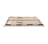 Berkfield Home Slatted Bed Base with 28 Slats 7 Zones 70x200 cm in Light Tan Berkfield Home Light Tan 70x200 cm