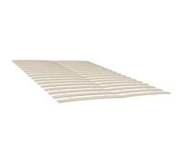 Berkfield Home Slatted Bed Bases with 34 Slats 2 pcs 70x200 cm in Light Brown Berkfield Home Light Brown 70x200 cm