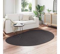 Berkfield Home Soft Area Rug Anthracite 140x200 cm Polyester Non-Slip in Dark Grey | Size: Medium Berkfield Home Dark Grey Medium