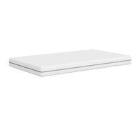 Berkfield Home Soft Foam Mattress Medium Soft 100x200 cm in White Berkfield Home White 100x200 cm