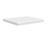 Berkfield Home Soft Foam Mattress Medium Soft 200x200 cm in White Berkfield Home White 200x200 cm