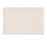 Berkfield Home Soft Weighted Blanket Light Cream 120x180 cm 9 kg Fabric Berkfield Home Cream 120x180 cm