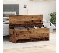Berkfield Home Storage Box - Old Wood, 102x35x35 cm, Made from Engineered Wood in Brown | Size: 102 x 35 x 35 cm Berkfield Home Brown 102 x 35 x 35 cm