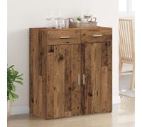 Berkfield Home Storage Cabinet Old Wood 80x42.5x93.5 cm Engineered Wood in Brown Berkfield Home Brown 80x42.5x93.5 cm