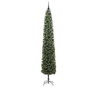 Berkfield Home Stunning Artificial Christmas Tree with 300 LEDs with Stand Green Berkfield Home Green