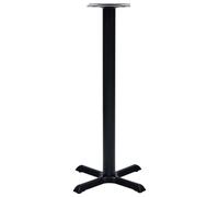 Berkfield Home Sturdy Bistro Table Leg Black 56x56x107 cm Cast Iron | Size: 56 x 56 x 107 cm Berkfield Home Black 56 x 56 x 107 cm