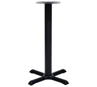 Berkfield Home Sturdy Bistro Table Leg Black 56x56x72 cm Cast Iron | Size: 56 x 56 x 72 cm Berkfield Home Black 56 x 56 x 72 cm