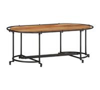 Berkfield Home Sturdy Coffee Table 110x55x40 cm Solid Wood Acacia in Brown | Size: 110 x 55 x 40 cm Berkfield Home Brown 110 x 55 x 40 cm