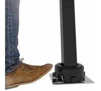 Berkfield Home Sturdy Freestanding Manual Retractable Awning 400x300 cm Cream in Beige Berkfield Home Beige 400x300 cm