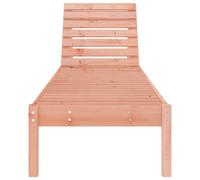 Berkfield Home Sun Lounger 199.5x60x74 cm Solid Wood Douglas in Light Brown Berkfield Home Light Brown 199.5x60x74 cm