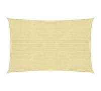 Berkfield Home Sunshade Sail 160 g/m ² Beige 2.5x3 m HDPE Berkfield Home Beige