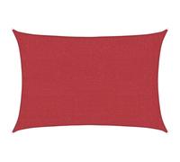 Berkfield Home Sunshade Sail 160 g/m¬≤ Red 3x4.5 m HDPE Berkfield Home Red