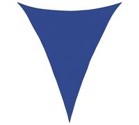 Berkfield Home Sunshade Sail 160 g/m¬≤ Triangular Blue 4x5x5 m HDPE Berkfield Home Blue